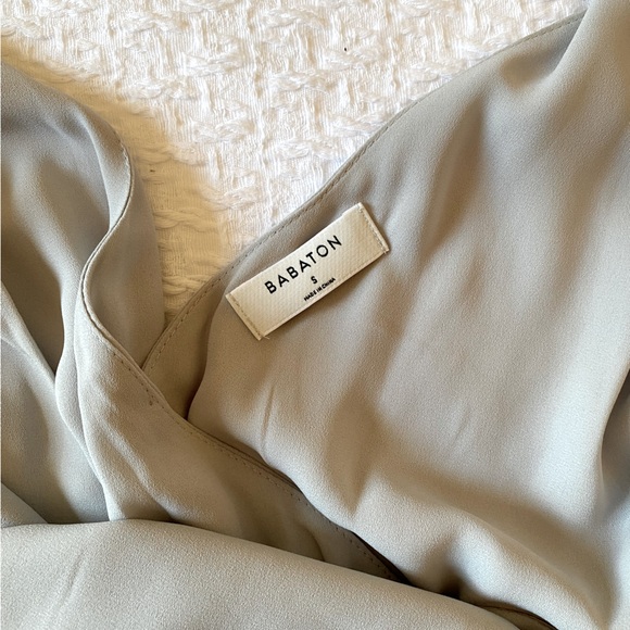 LIKE NEW Grey Babaton Jumpsuit - Picture 6 of 7